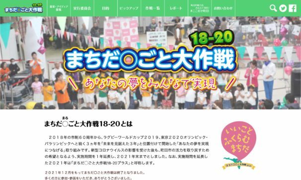 まちだまるごと大作戦 トップ